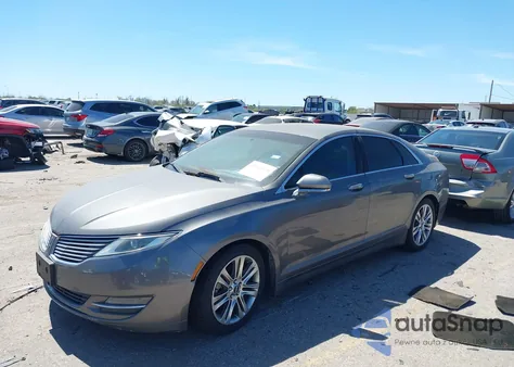 2014 Lincoln Mkz Hybrid из США, поврежденный, VIN 3LN6L2LU1ER831747